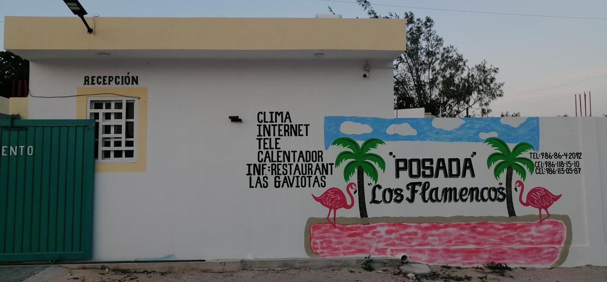 Posada Los Flamencos Las Coloradas Yucatan Yuluc Экстерьер фото